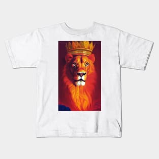 Lion Of Morocco Atlas Lions Kids T-Shirt